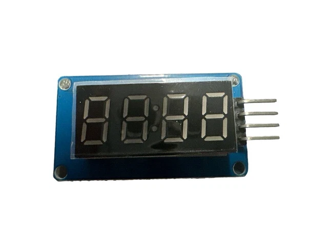 LED TM1637 4 Digit Ziffern 7-Segment Display Modul Arduino Raspberry Pi ...