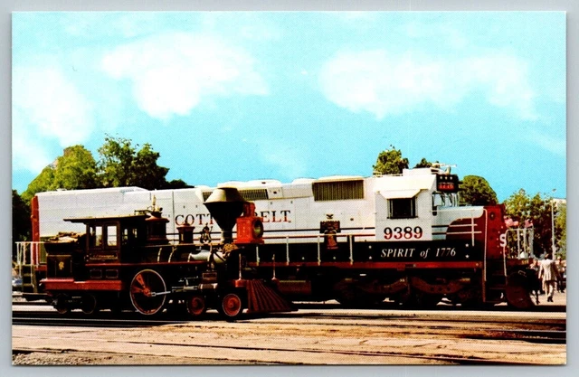 Southern Pacific 1776 RR Railroad Train Locomotive  Postcard