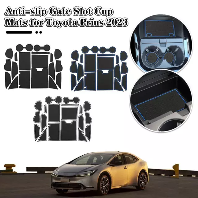 BLUE ANTI-SLIP CAR Gate Slot Mat for Toyota Crown 2023 Interior Accessories  ✨й $21.57 - PicClick AU