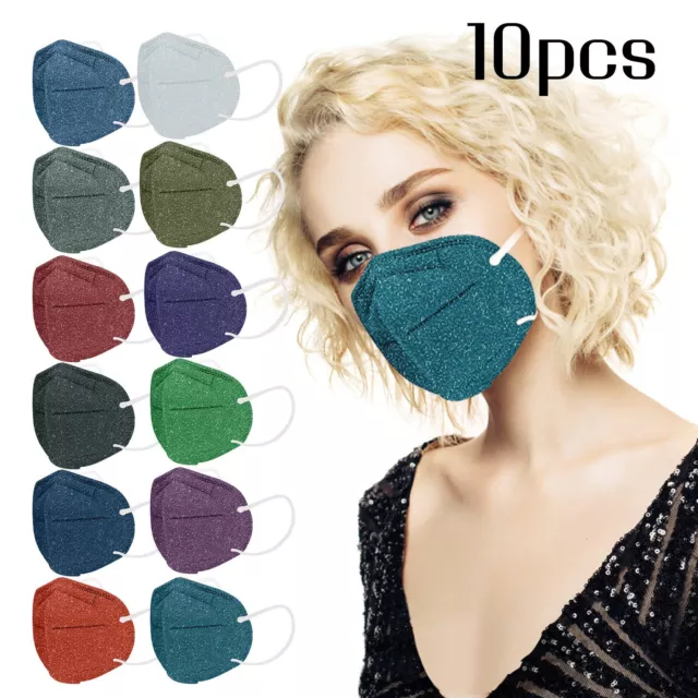 10PC  5-Layer High-Density Mask PM2.5 Wind And Mist Pollution Protection Filter