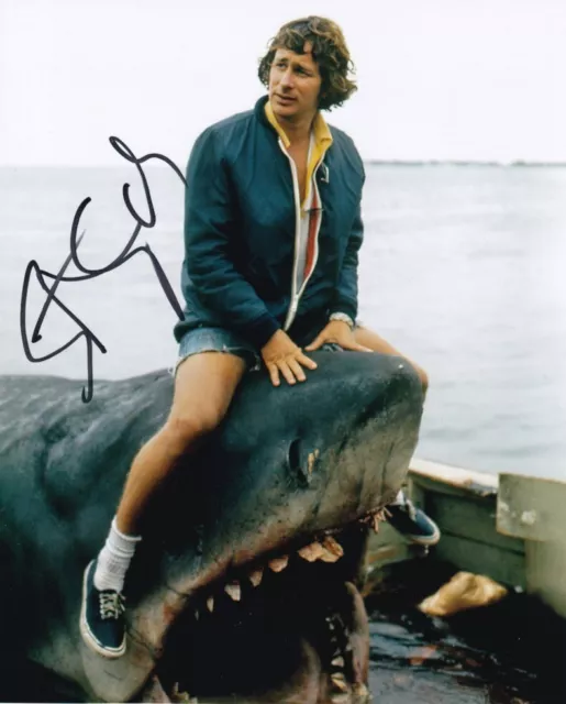 STEVEN SPIELBERG signed Autogramm 20x25cm JAWS in Person autograph ACOA