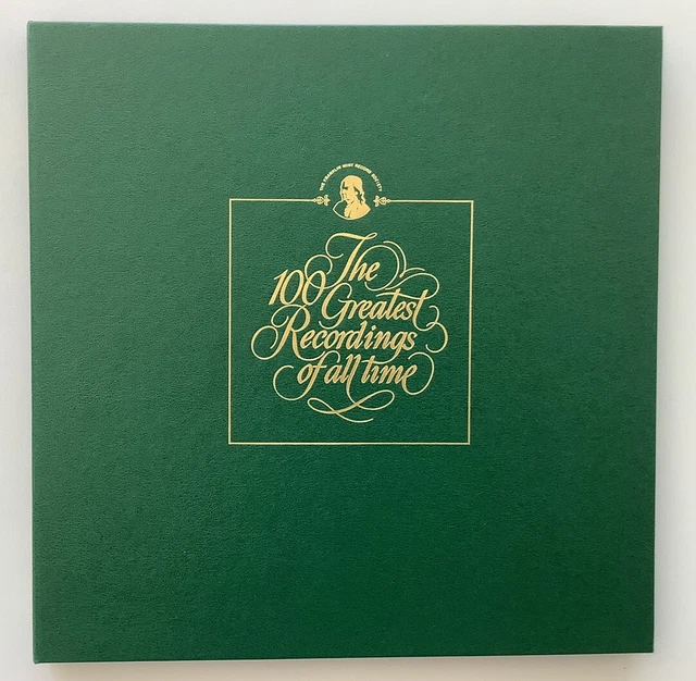 THE 100 GREATEST Recordings Of All Time Franklin Mint Record 65 +66