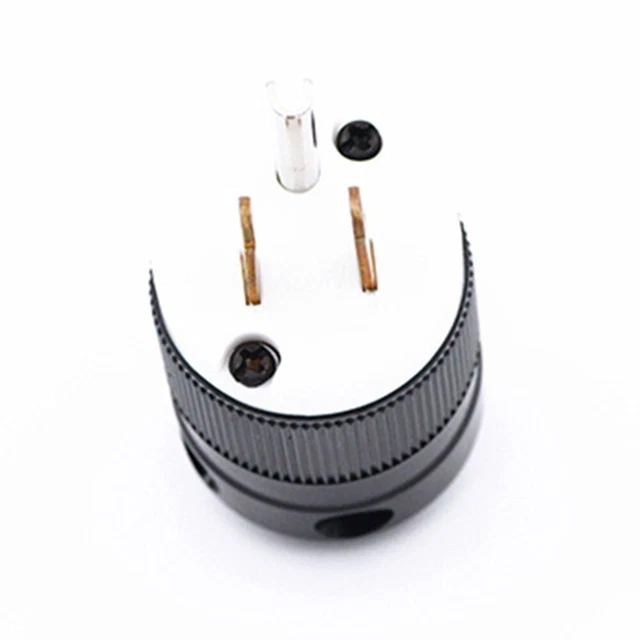 Connexion d'alimentation sécurisée avec prise lame droite NEMA 515P 15A 125V m
