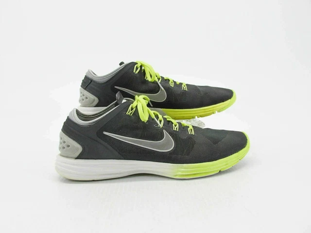 Nike Women Shoe Lunar Hyperworkout XT Size 12M Gray Sneaker Pre Owned qz