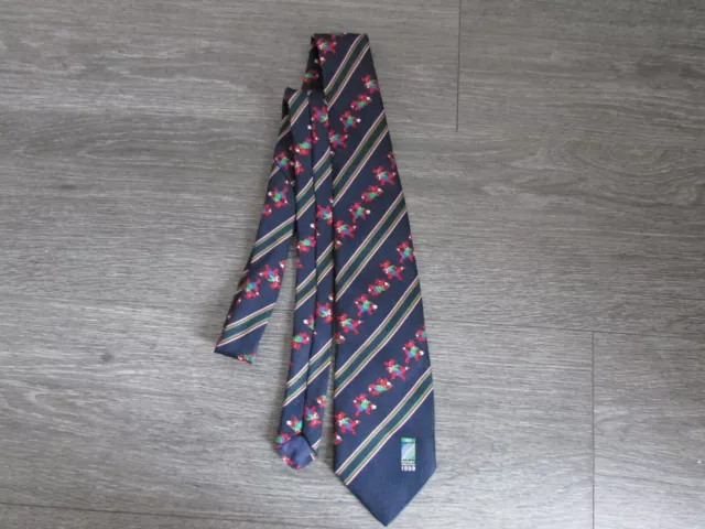 IRB Rugby Union World Cup 1999 Official Tie by Herbert Textiles 3