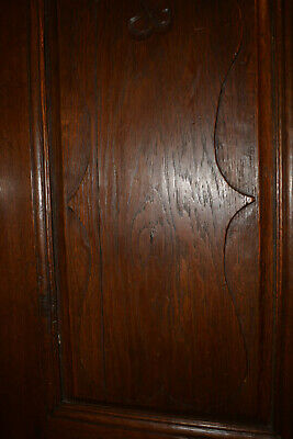 Stock Clearance Oak Solid Baroque Cupboard Hessen CA 1750 Floorboards Cabinet Patina 6