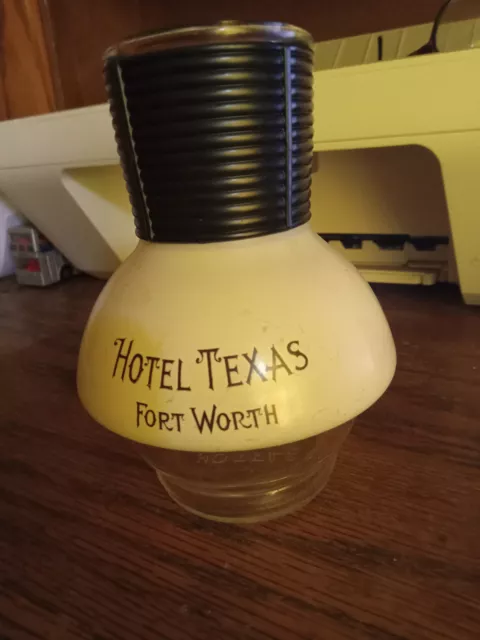 Vtg Hotel Texas Fort Worth Texas Hottle JFK Last Hotel 1963