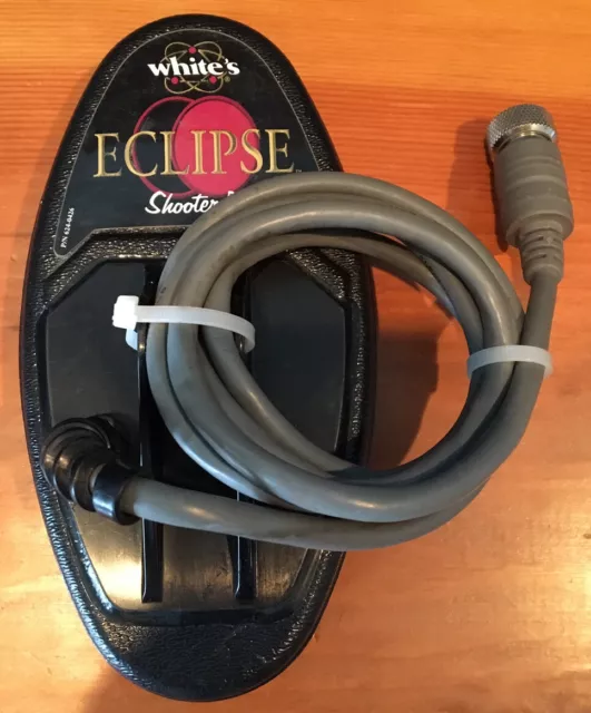 WHITES METAL DETECTOR ECLIPSE Shooter DD Coil 6" x 4"  V - Series Tested Working