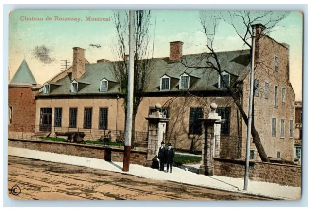 1912 Chateau De Ramezay Montreal Quebec Canada Antique Posted Postcard