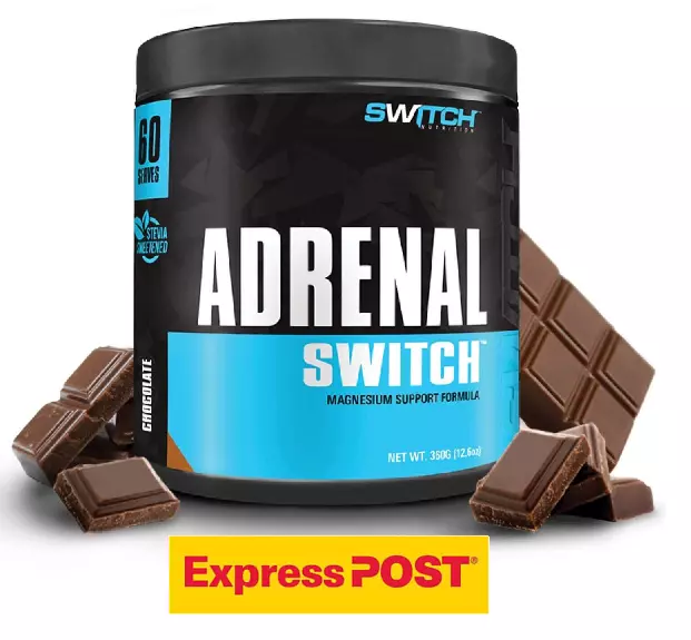 Adrenal Switch By Switch Nutrition | 30 Serves | Magnesium | Ashwagandha |