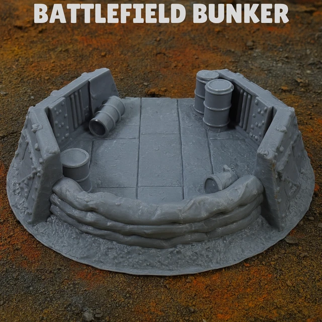 Ethereal Bunker – Scenery Terrain for war games 28mm/32mm