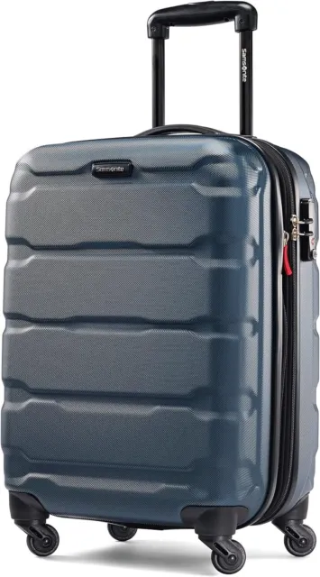 Samsonite Omni PC Hardside Luggage with Spinner Wheels, Carry-On 20 in Teal