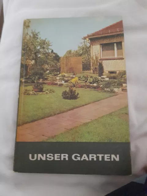 DDR BUCH UNSER GARTEN 1970 EUR 8,00 PicClick DE