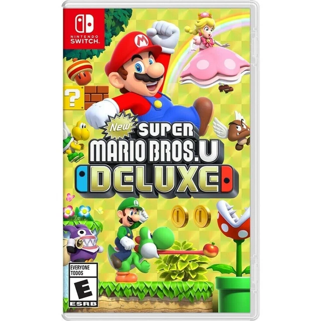 NEW SUPER MARIO Bros. U Deluxe Nintendo Switch, Tested and Works 100 37.00 PicClick NEW SUPER MARIO Bros. U Deluxe Nintendo Switch, Tested and Works 100 37.00 PicClick