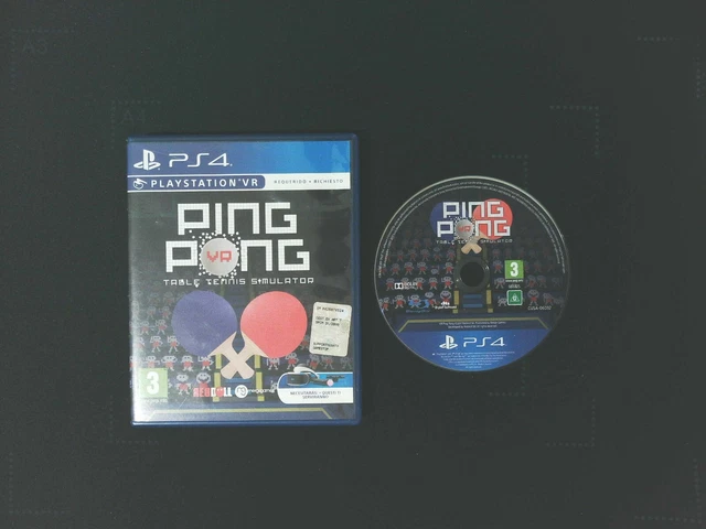 PS4 PING PONG VR Completo ITA Il tennis da tavolo su PS4