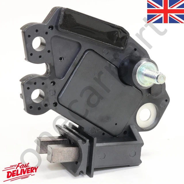Valeo 14V Electronic Alternator Regulator 593949 - Fits 2542238, 435755, TG11C017, And More