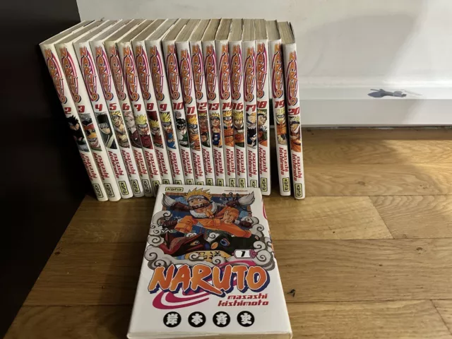 Lot 19 Mangas Naruto