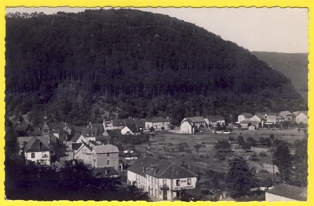 cpsm Lorraine LUTZELBOURG (Moselle) Vue Générale du Village HÔTEL de la MARINE