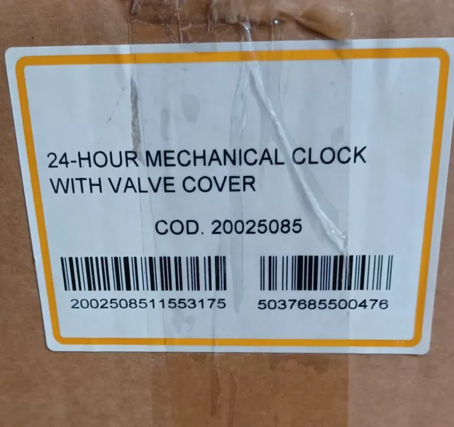 New. Vokera mechanical clock with valve cover ID20025085 New.