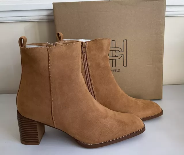 Head over heels clearance tan boots