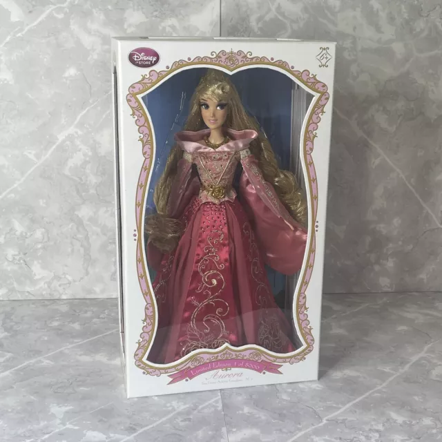 Disney Pink Aurora Limited Edition Doll Sleeping Beauty 17"