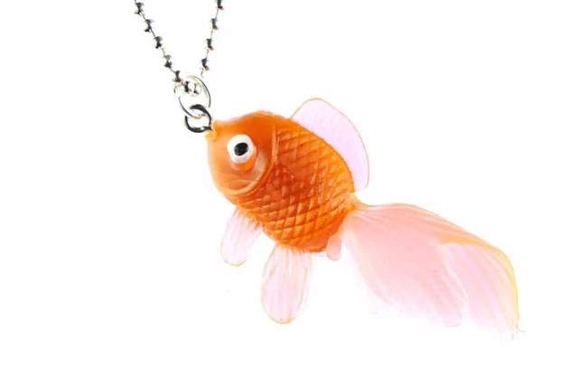 Orecchini a forma di pesce rosso, pesce Betta, pesce d