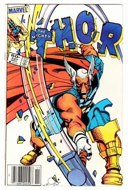 Thor #337 (1983, Marvel) 1st Appearance of Beta Ray Bill, 1st App. Lorelai, Key
