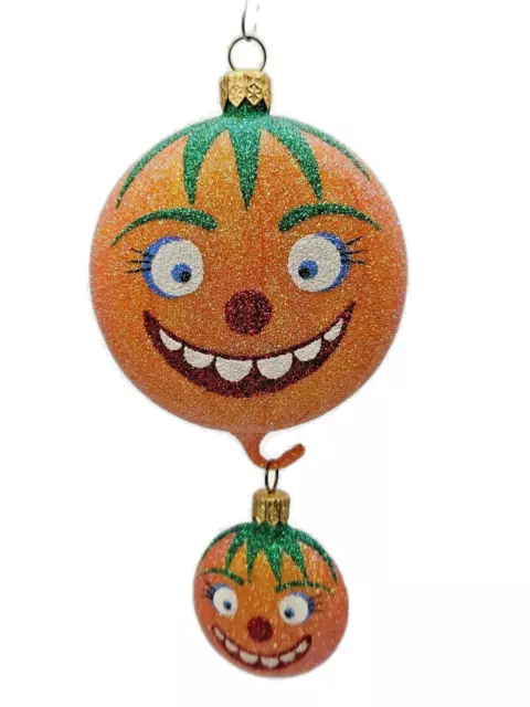 Patricia Breen Zany Gourd Duo Orange Halloween Christmas Holiday Tree Ornament