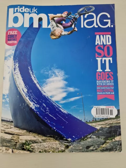 Ride Uk Bmx Magazine No 155 Sept 2011