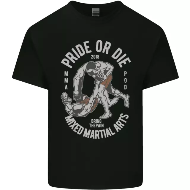 Pride MMA Muay Thai Mixed Martial Arts Mens Cotton T-Shirt Tee Top
