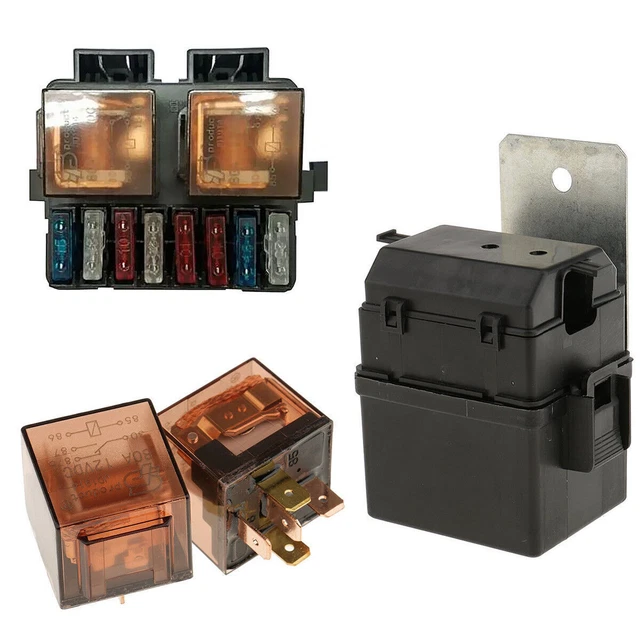 Custom OEM 12 Way Circuit Fuse Box Block Auto Wire Harness For New Energy Car Modification