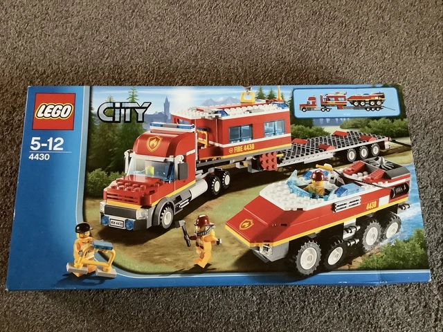 LEGO CITY FIRE Transporter 4430 New Sealed Retired Ultra Rare Free