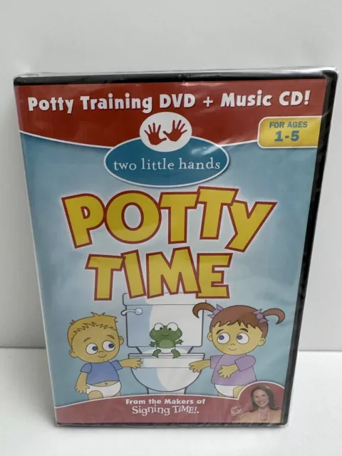 POTTY TIME - Potty Training DVD Sealed Music CD by Makers of Signing ...