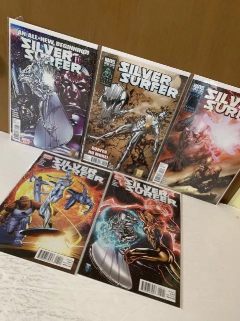 Silver Surfer 1-5 🔥2011 COMPLETE Set Vol 6🔥Greg PAK🔥Marvel Comics🔥NM