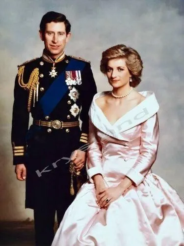 Diana Spencer Princess Of Wales & King Charles Iii  Photo  Of The Royal Family