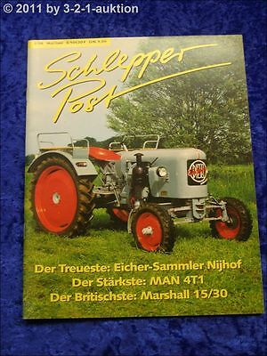 Trattore Postale 4/08 Eicher Man Deutz Henschel 100 Anni Ihc 