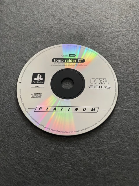 Tomb Raider 2 Sur PlayStation 1 - Complet (Boîte + Notice) - Version FR - État Correct