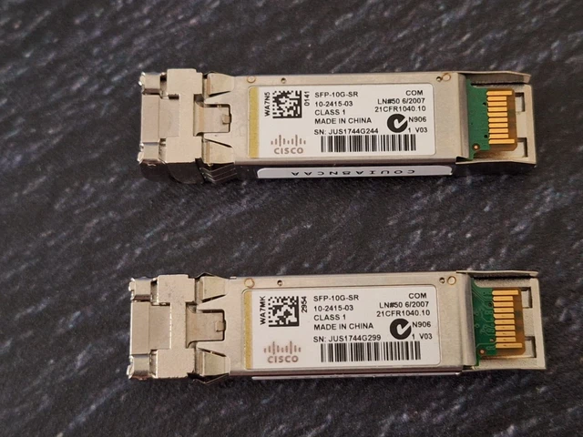 Cisco SFP-10G-SR (Neu und originalverpackt) in Grand-Lancy für CHF 40 - mit Lieferung auf