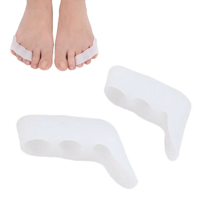 Nuevo corrector de dedos Pinky Valgus 1 par de herramientas para el cuidado de los pies gel de silicona