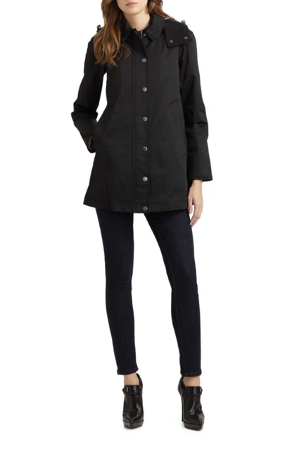 BURBERRY BOWPARK RAINCOAT With Wool Liner In Dark Khaki 499.38