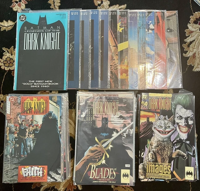 Batman Legends of the Dark Knight Lot #1-12, 21-51, And Annuals 1 & 2 - 45 Books