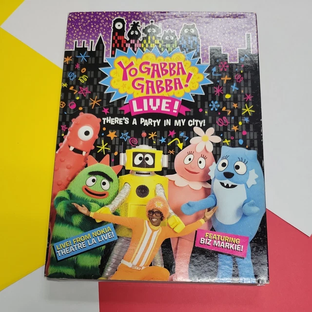 YO GABBA GABBA ! Live ! Theres a Party in My City ! (DVD avec