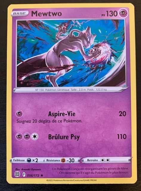 mewtwo pokemon card 56 172 Amazon.com: Mewtwo - 056/172 - Rare - Reverse Holo main image 0