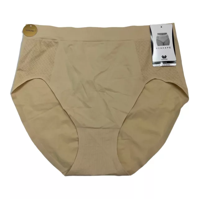 WACOAL WOMEN'S 237119 Sand Subtle Beauty Hi Cut Brief Panty Underwear Size  S $25.65 - PicClick