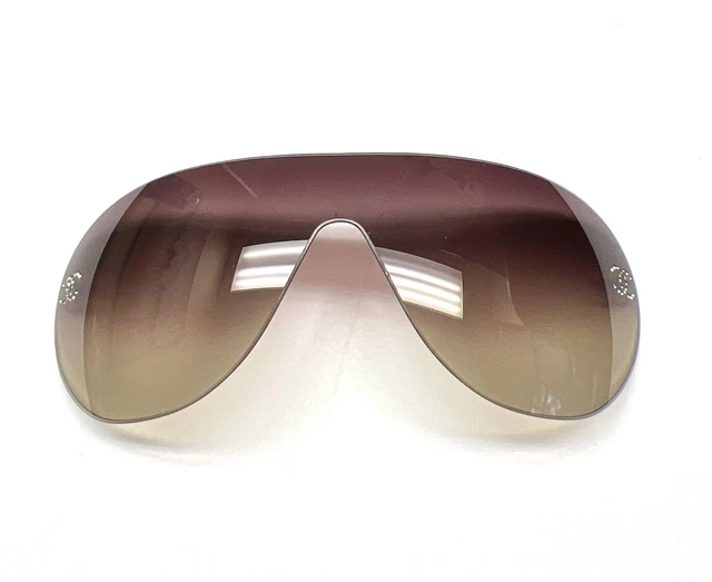 Chanel 4122B Sunglasses Replacement Lens with w/ Crystal CC Logo