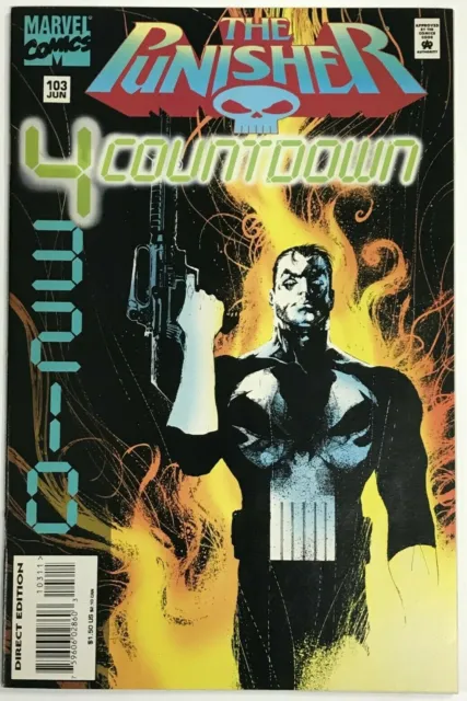 Punisher#103 Vf/Nm 1995 Htf Later Issue Marvel Comics