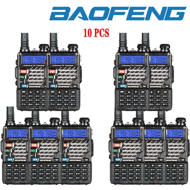 WALKIE TALKIE BAOFENG UV 5R Ricetrasmittenre VHF/UHF DUAL 136 174 400 520 MHZ - Foto 5
