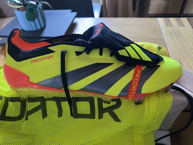 ADIDAS PREDATOR ELITE Tongue FG Solar Yellow | UK 10.5 |Brand New £225. ...