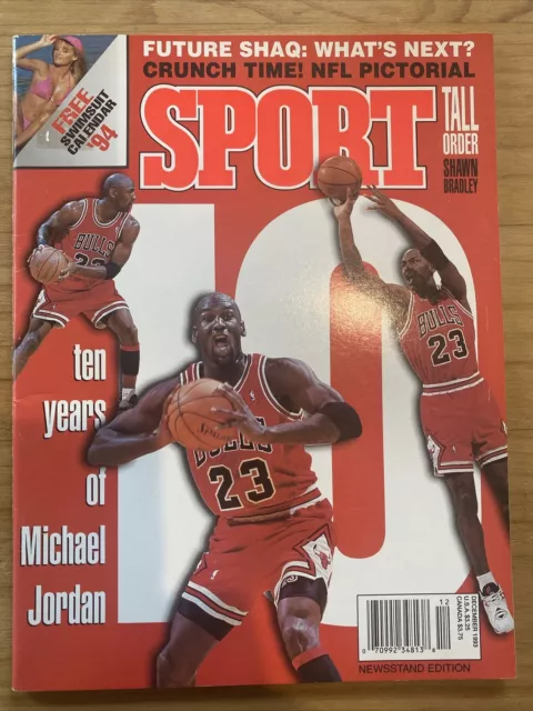 Sport Magazine 1993 December - Michael Jordan Cover