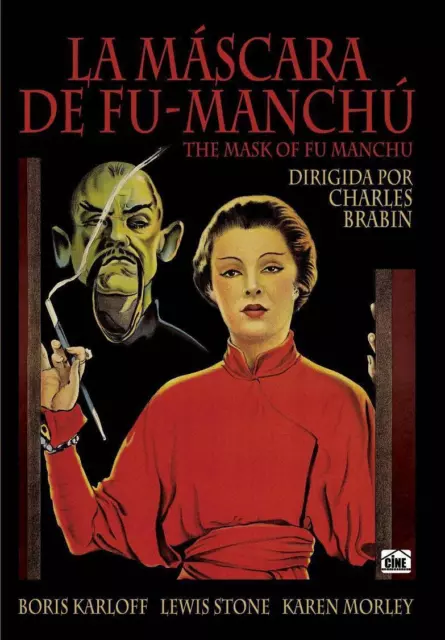 The Mask Of Fu Manchu (1932) **Dvd R2** Boris Karloff, Lewis Stone